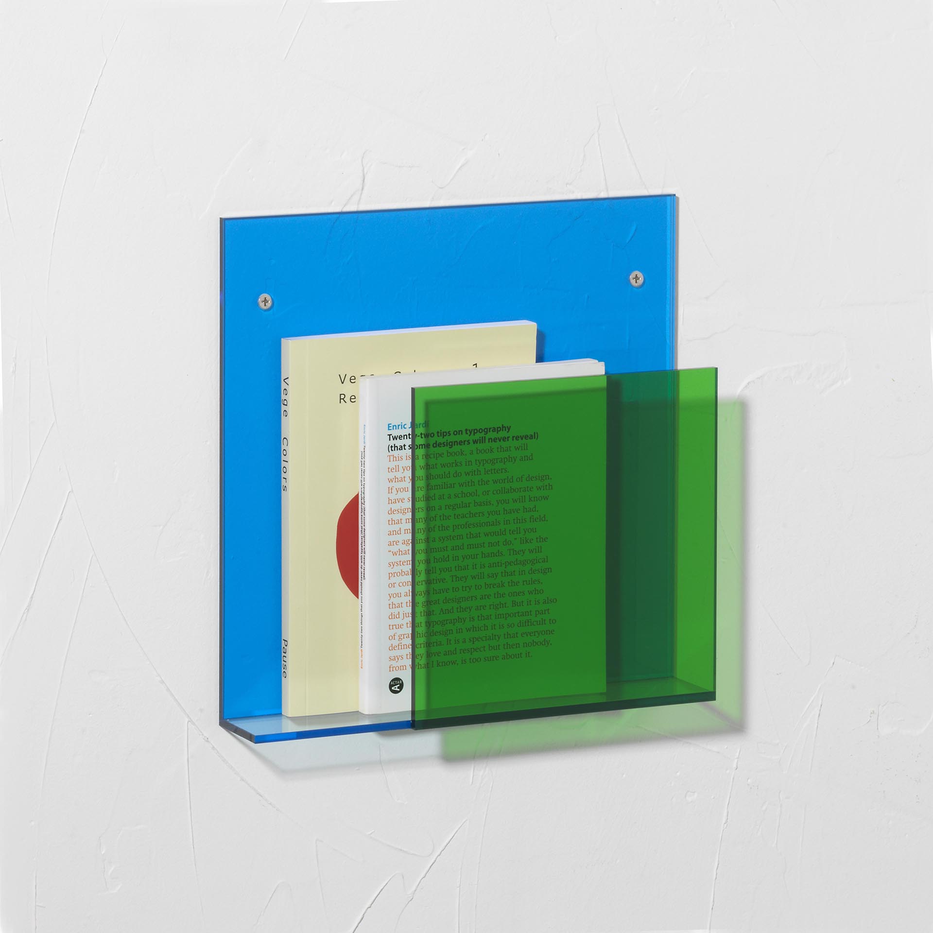 AC-2512 - Wall Magazine Holder
