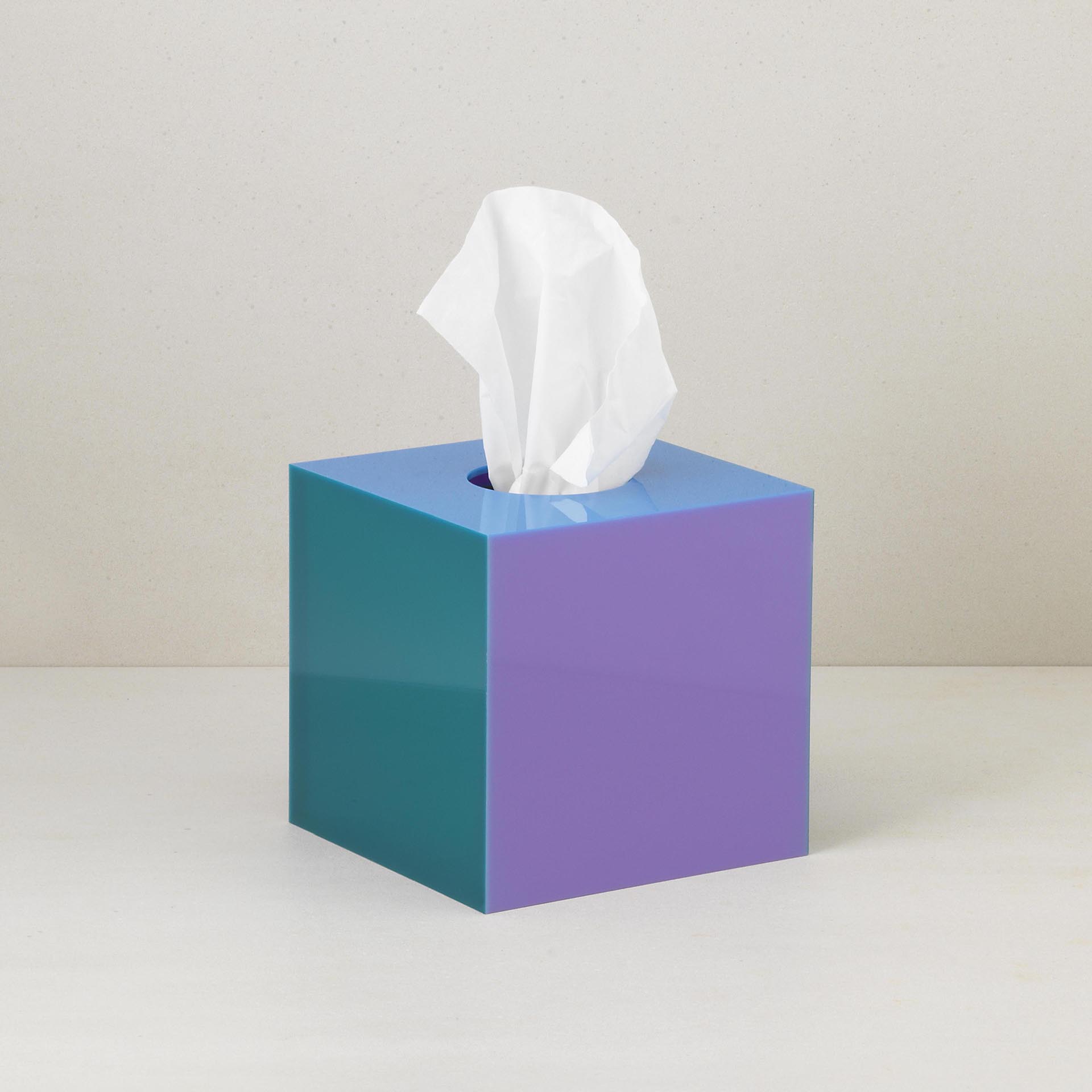 AC-2518 - Cube Tissue Box Holder