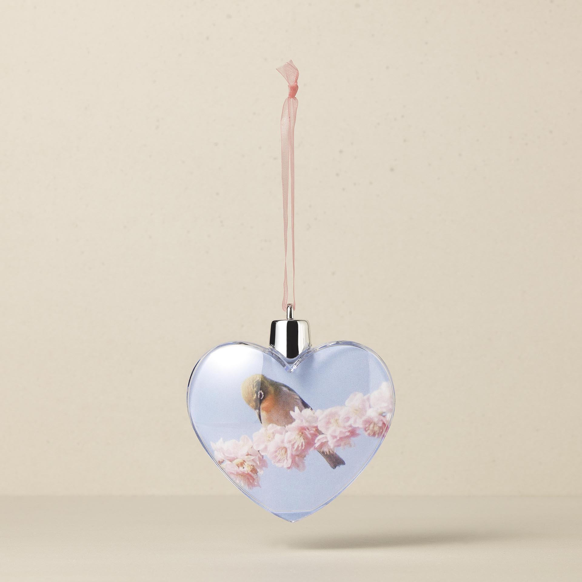 WB-1008 - HEART PHOTO ORNAMENT