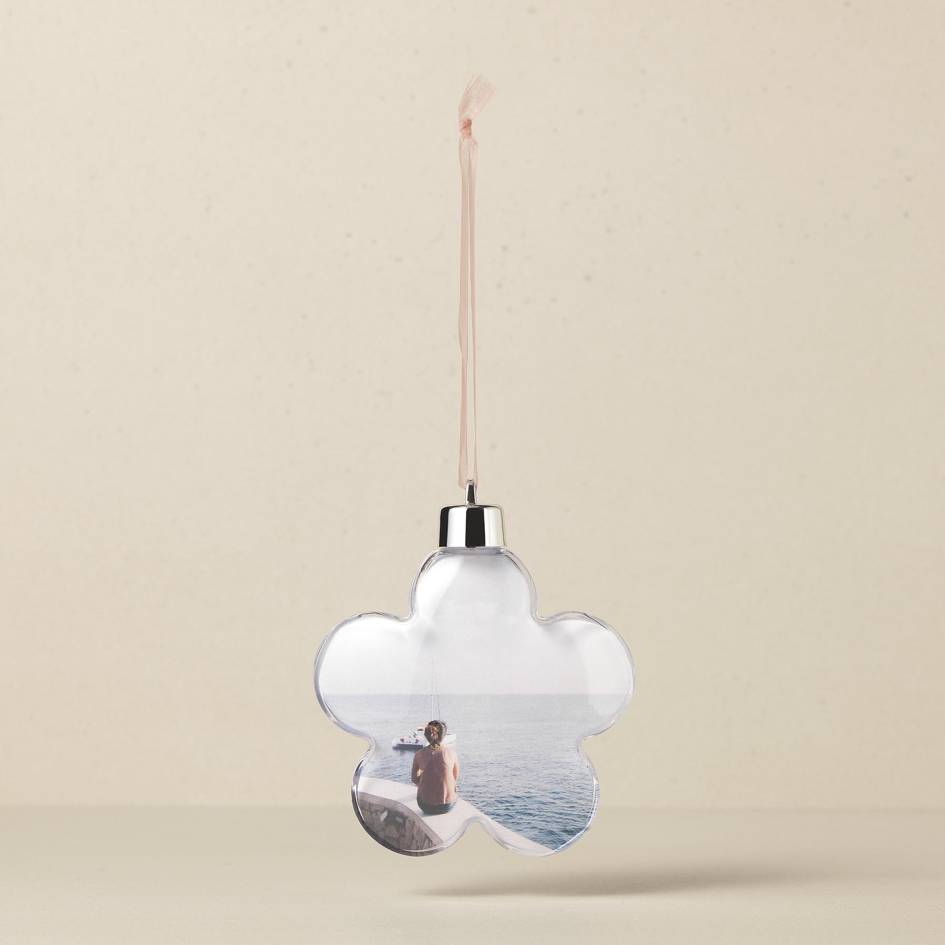 WB-1211 - FLOWER PHOTO ORNAMENT