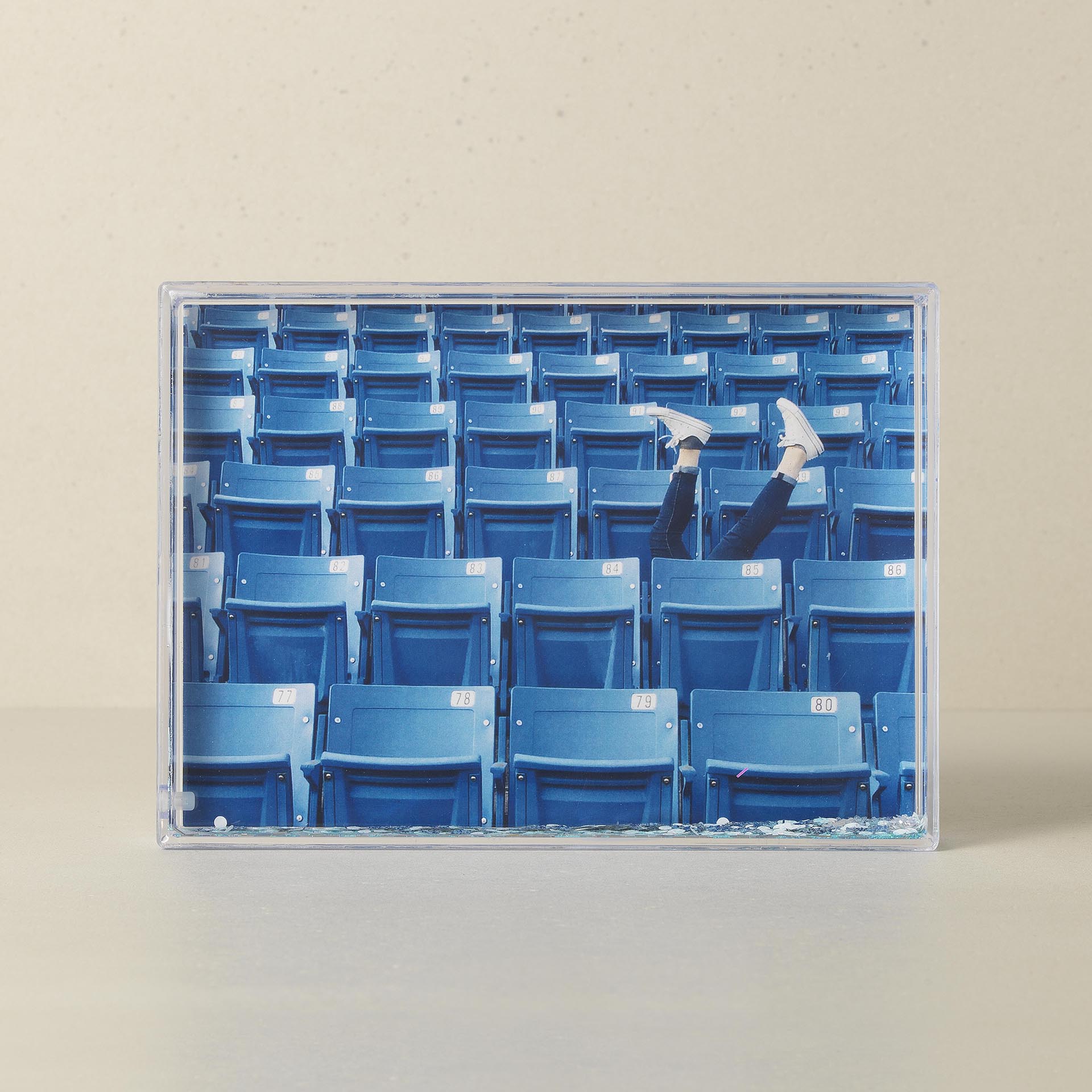 WB-1404 - RECTANGLE GLITTER FRAME L