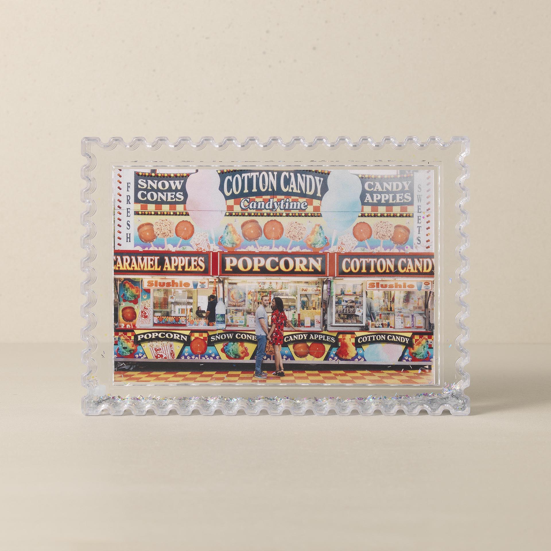 WB-1406 - PHOTO GLITTER STAMP