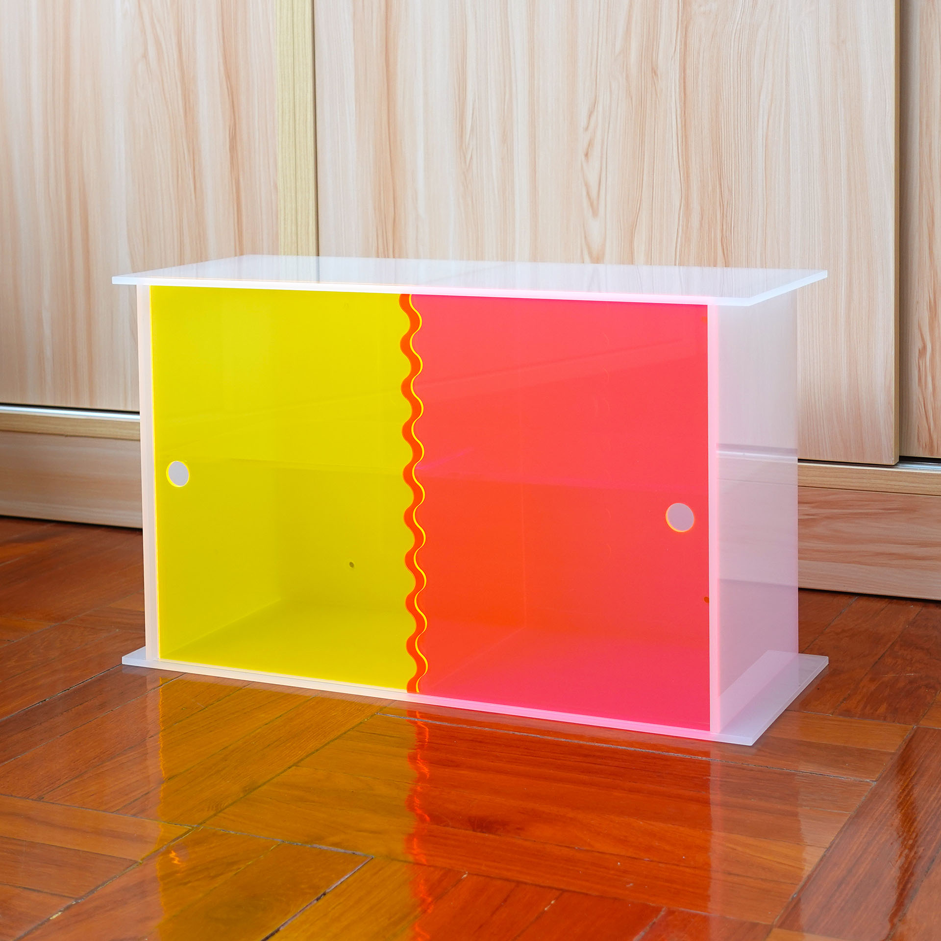 WB-2317 - Wavy Door Cabinet